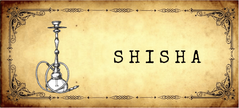 SHISHA MENU